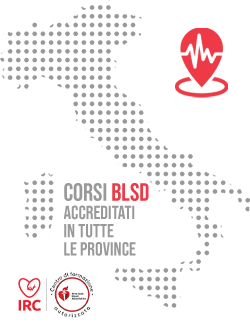 Corsi BLSD accreditati in tutte le province d'Italia